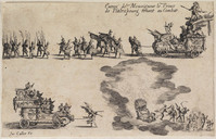 TvB G 4858
<br/>
Entree Prins van Pfalzburg ("Combat")
<br/>
<em>Callot, Jacques (1592 - 1635)</em>